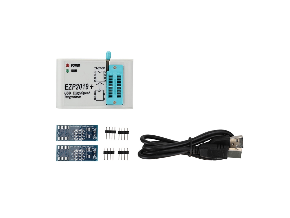 Programador Usb Spi De Alta Velocidad Ezp2019+ Con Base Probada Y Actualizaciones De Firmware.