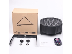 Lámpara PAR LED de 36 W y 36 LED, modelo 2026, C110, 240 V, con controlador DMX512 para fiestas, discotecas y DJ.