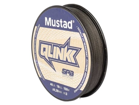 Trançado Qlink 150 M Prateado 0330 Mmmustad