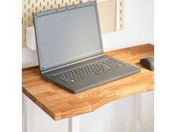Tablero Escritorio | Superficie De Mesa | Tablero De Mesa Rectangular Madera Maciza Roble Marrón Claro Wsd40262