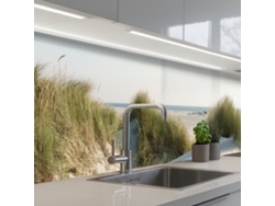 Paneles antisalpicaduras para cocina con diseño playero - Naturaleza - Duna 500x60 cm