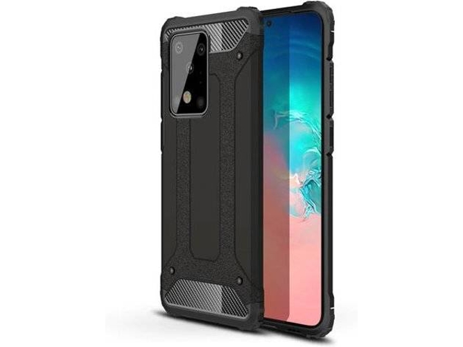 Carcasa Samsung Galaxy S20+ HURTEL Survival Negro