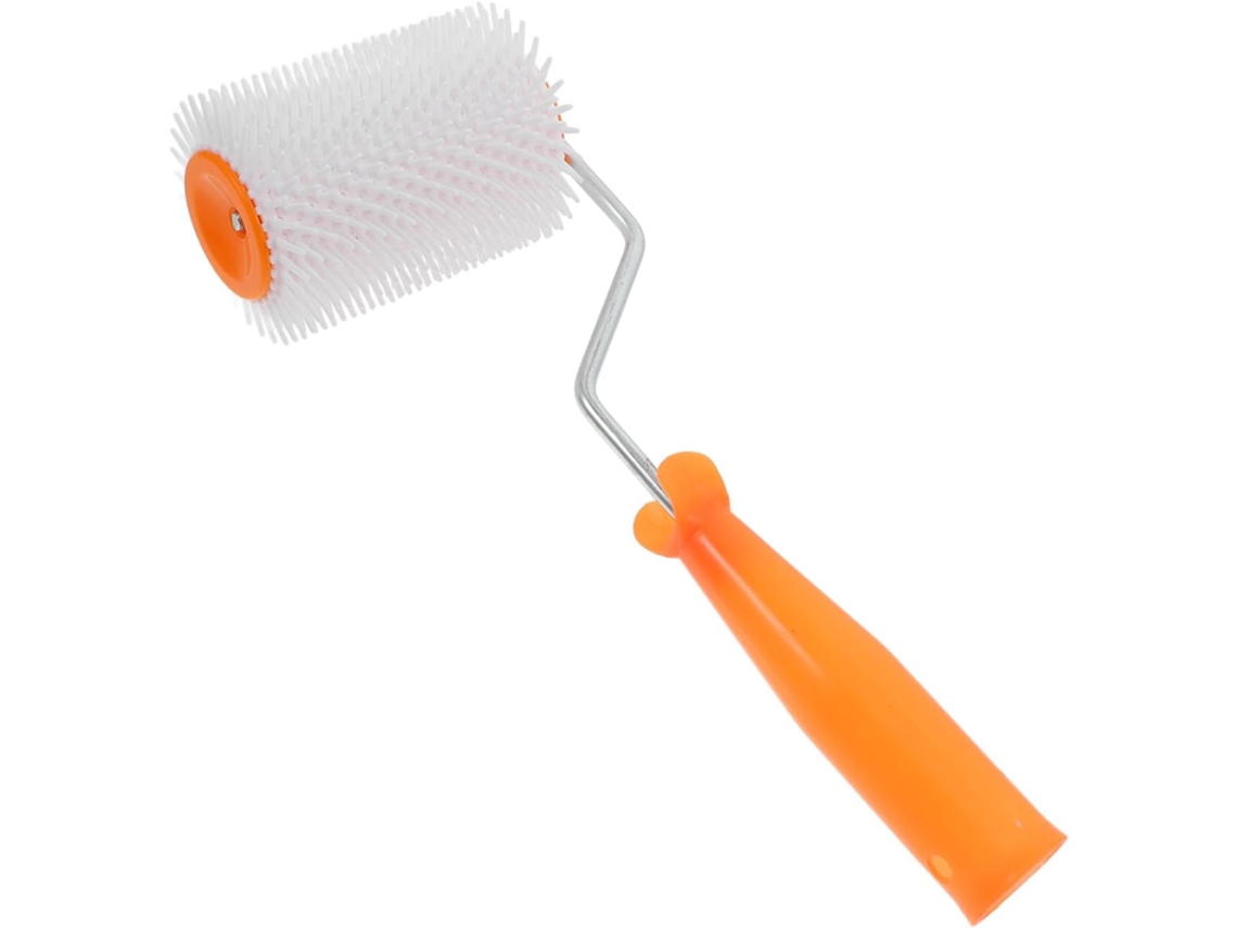 Rodillo De Plástico Con Púas Para Cemento Autonivelante, Herramienta Resistente Para Eliminar Burbujas.