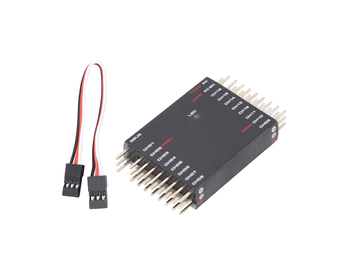 Decodificador Sbus A Pwm Ppm, Convertidor De 16 Canales, Receptor Transverter De Señal Para Futaba Frsky