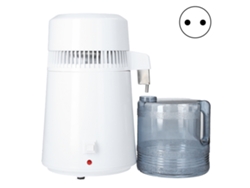 Destilador de agua de 4 L en acero inoxidable 304, multifuncional para el hogar, la oficina y la odontología. Color como se muestra en la imagen.