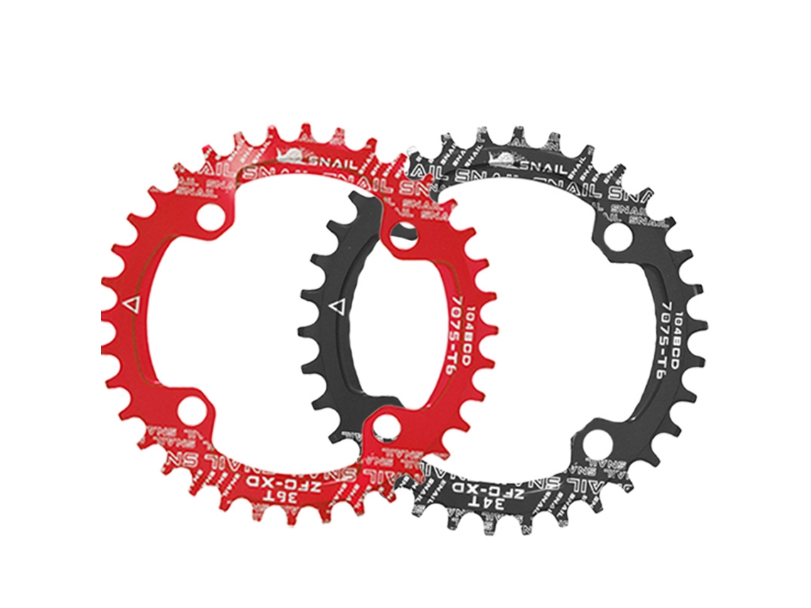 Plato y bielas Snail 104BCD para bicicleta de montaña, 32 dientes y 42 dientes, piezas de bicicleta Vayotoy