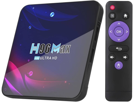 Box Smart TV CHRONUS H96max0111 (Android - 2 GB RAM - Negro)