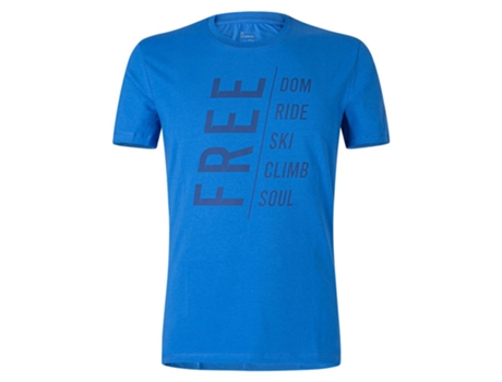 Camiseta de Hombre para Deporte MONTURA Free Azul (XL)