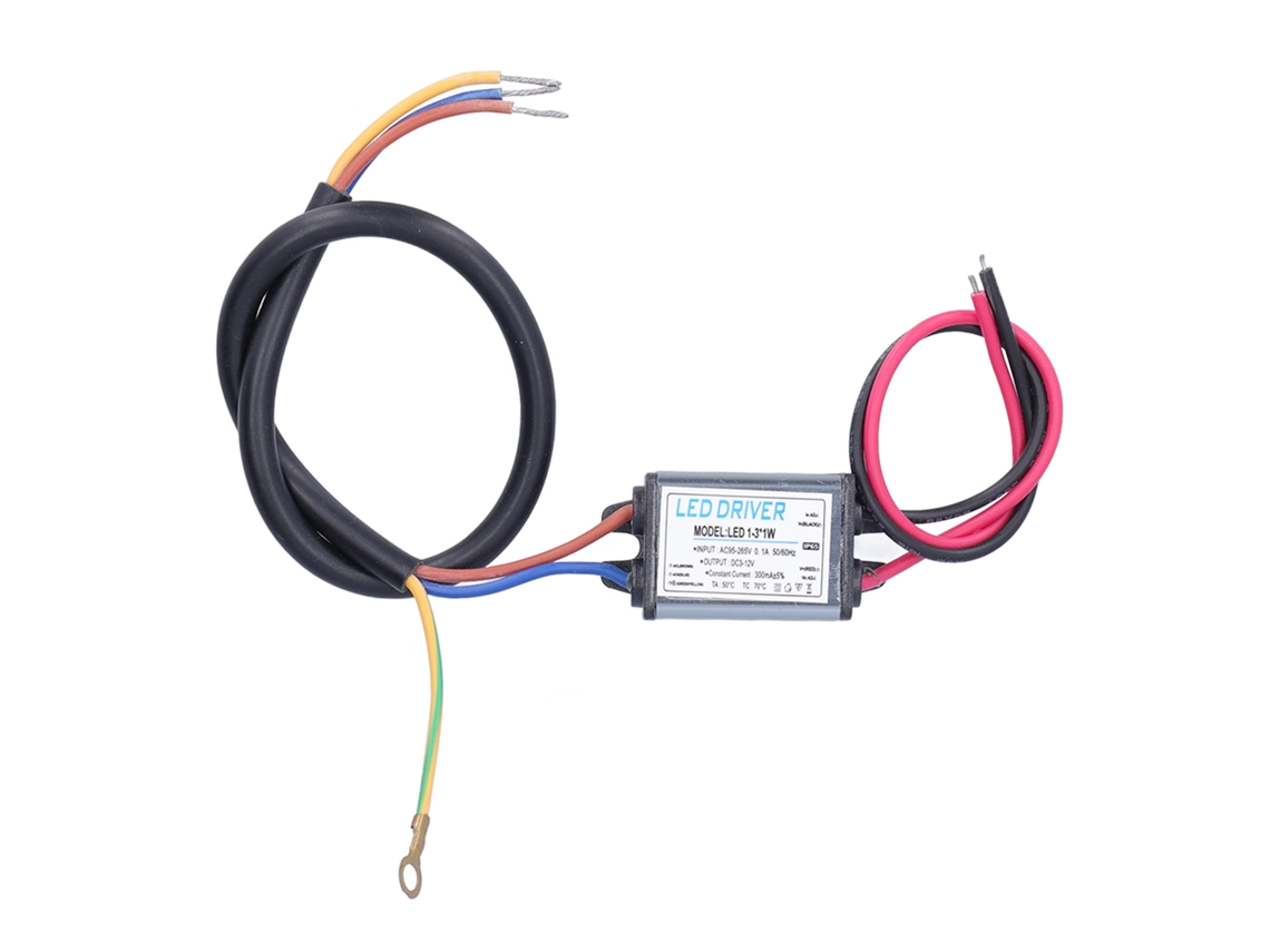 Controlador Led Dc3-12v 300ma Fuente De Alimentación Transformador Lámpara Voltaje Constante