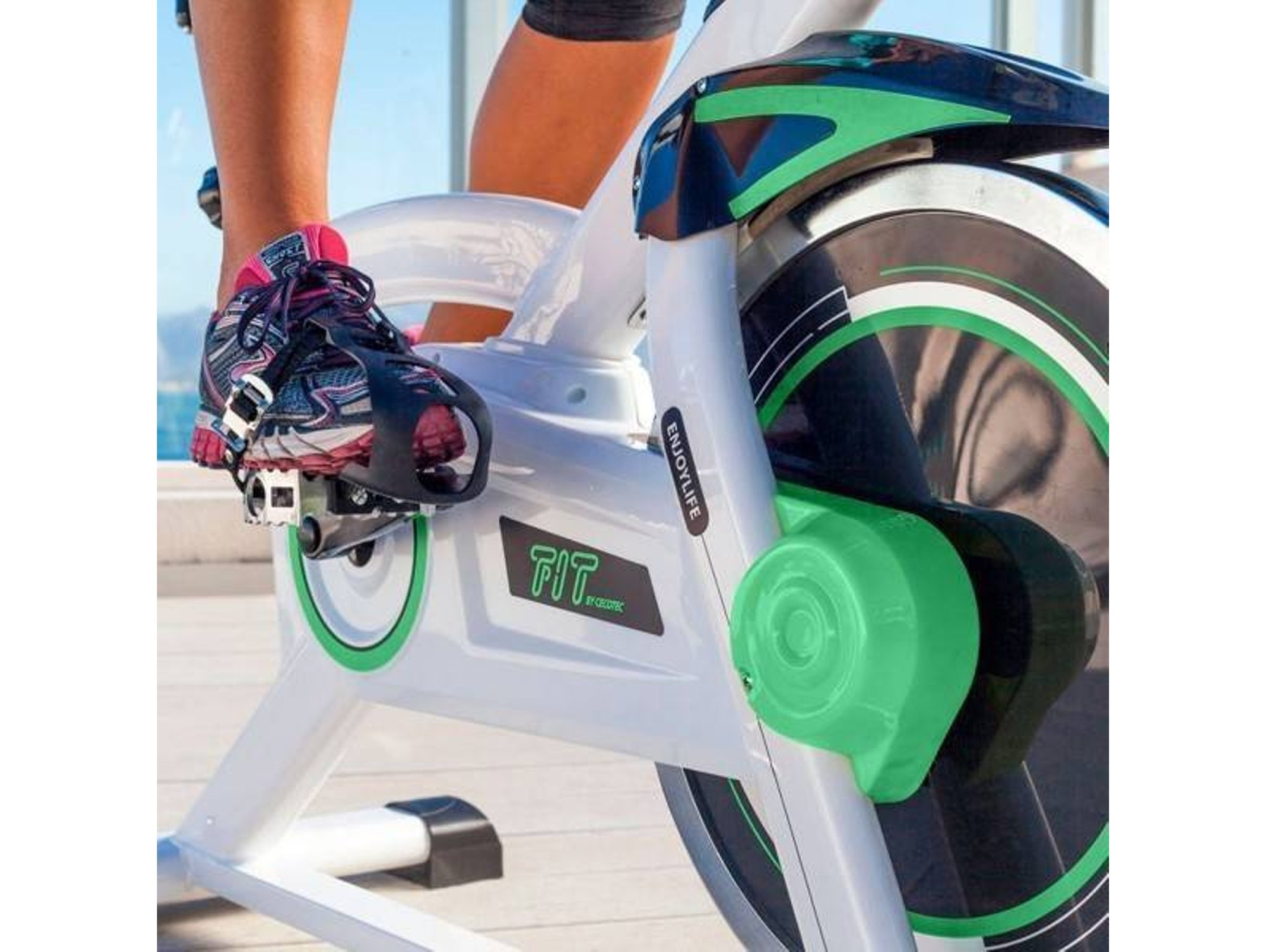 Bicicleta estática spinning cecotec cheap