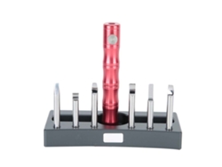 Kit de herramientas para abrir cajas de relojes con 6 hojas diferentes para reparaciones