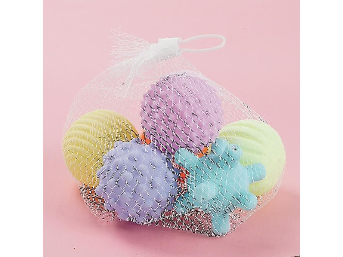 Juego De Pelotas Texturizadas Para Bebés: Juguete De Exploración Sensorial, A Partir De Los 6 Meses.