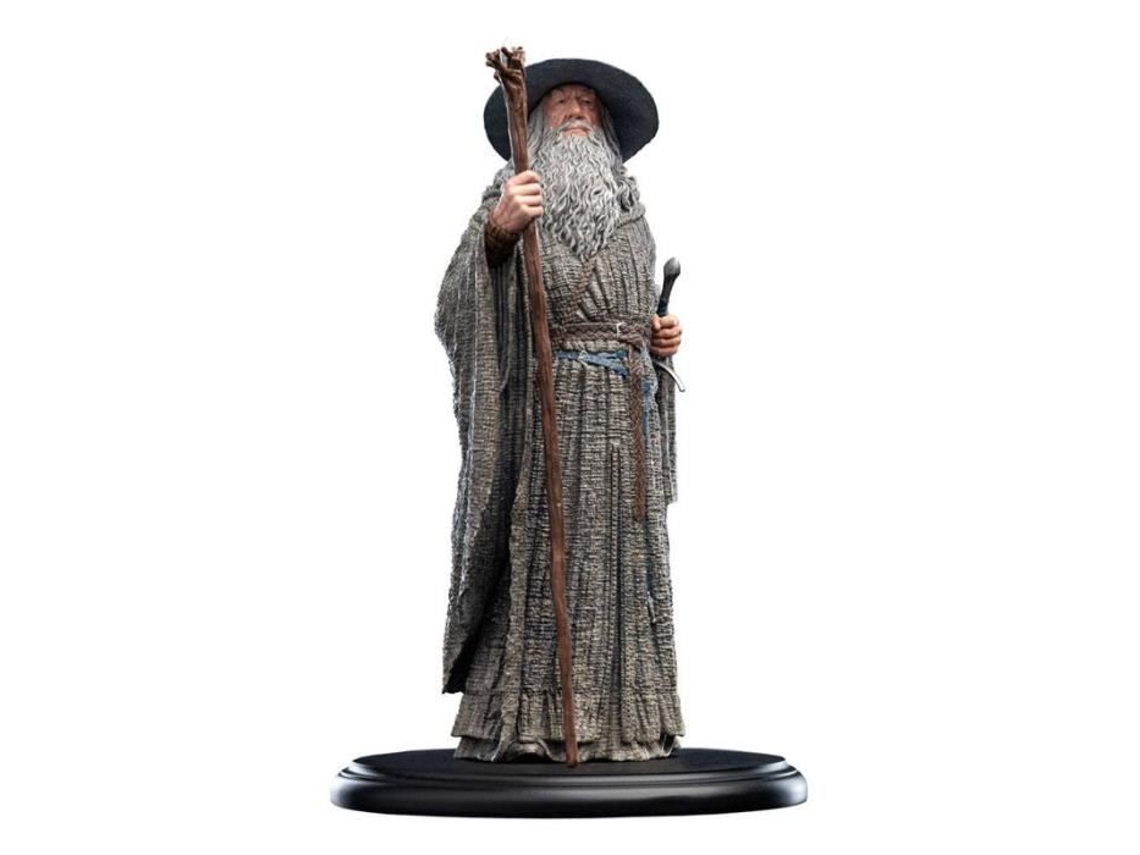 Estatuilla El Señor De Los Anillos Gandalf El Gris 19 Cm Resina Edición Limitada Weta Collectibles
