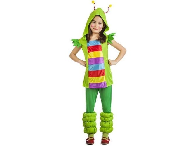Disfraz de Niña DISFRAZZES Gusanita (Talla: 10 a 12 años)