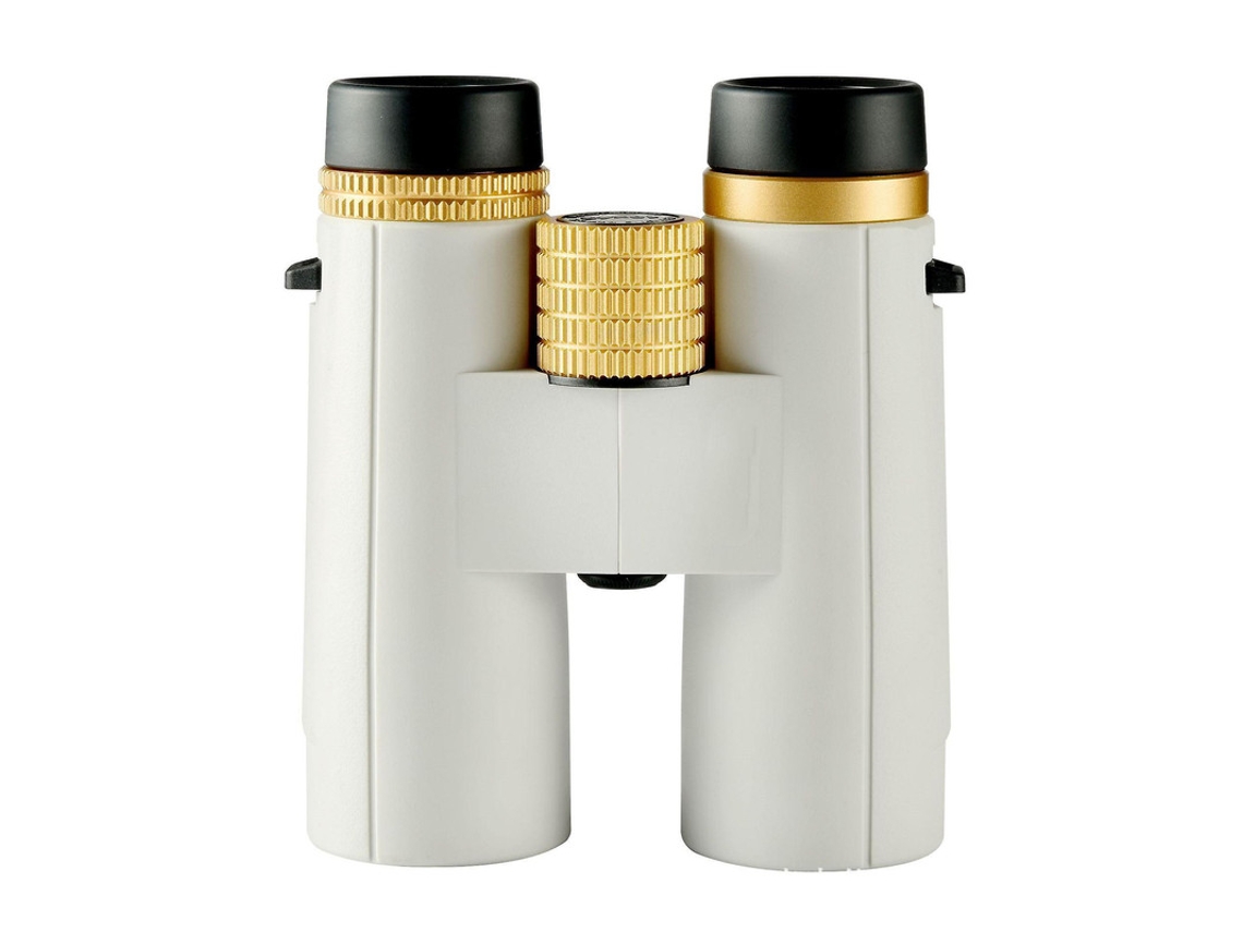 Binoculares 8x42 HD con visión nocturna, adaptador para smartphone, portátiles, con poca luz, blancos, Bestvite