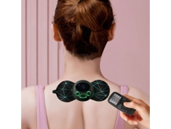 Massageador Elétrico De Pescoço Com Controle Remoto: 8 Modos E 19 Níveis De Intensidade Para Aliviar A Tensão Muscular.