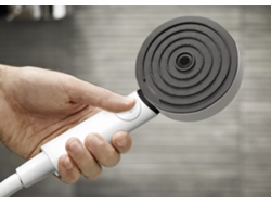 Hansgrohe Pulsify Select S Teleducha 105, Ecosmart, 3jet, Activación, 24101700, Color Blanco Mate
