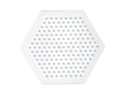 PLACA HEXAGONAL TRANSPARENTE HAMA MH223TR