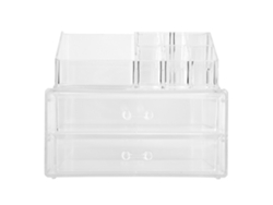Organizador De Maquillaje Transparente Para Lápiz Labial, Tónico Y Loción.