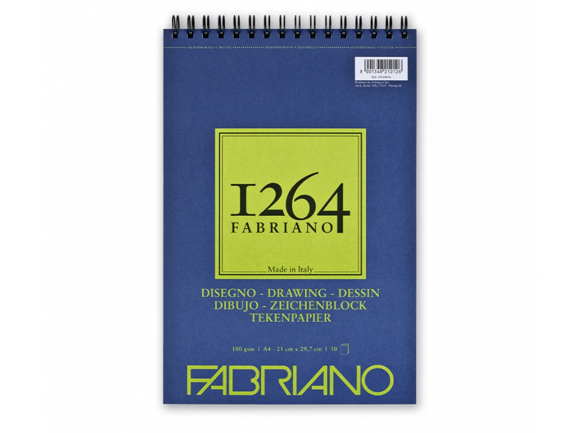 Block FABRIANO Drawing 1264 A4 50fls 180GR