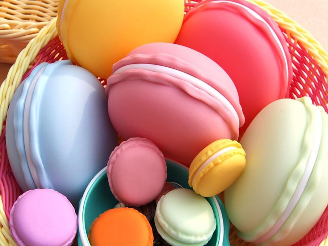 EIOORORRIY A Caixa De Armazenamento Para Joias E Pequenos Objetos, Portátil, O Grande, Para Os Macarons E Acessórios