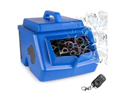 Máquina de burbujas doble potente Light4me de Bubble Blue