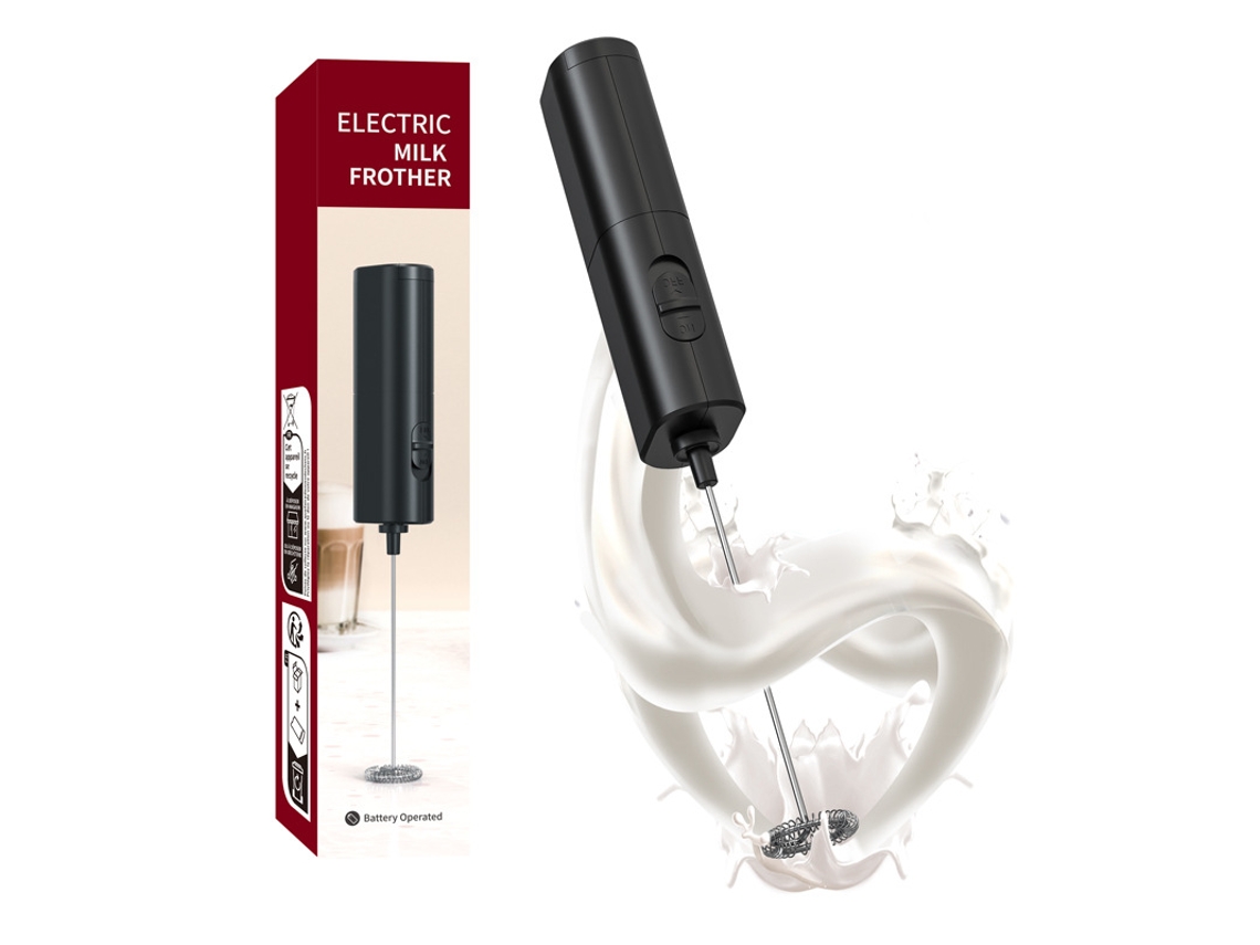 Espumador de leche, batidora eléctrica, apta para café y capuchino.