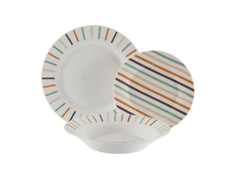 Vajilla VERSA Jasper 18 Piezas Porcelana
