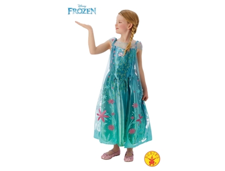 Disfraz Elsa Frozen Fever Deluxe inf L