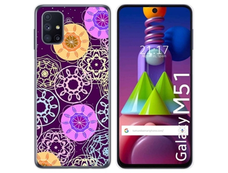 Carcasa Samsung Galaxy M51 TUMUNDOSMARTPHONE Dibujos Multicolor