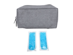 Bolsa de viaje para enfriar insulina, bolsa para diabéticos con paquetes de hielo, bolsa portátil y versátil para enfriar medicamentos.
