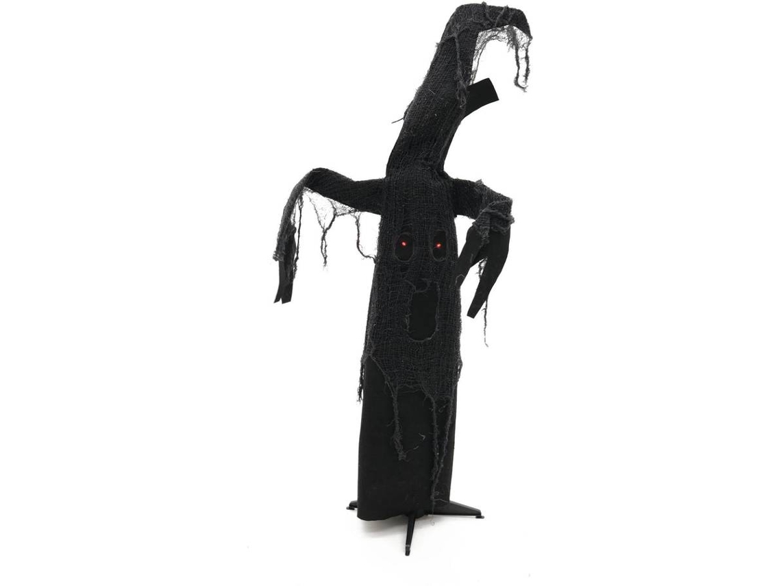 Decoración de Halloween EUROPALMS Black Tree (Negro - 110cm)