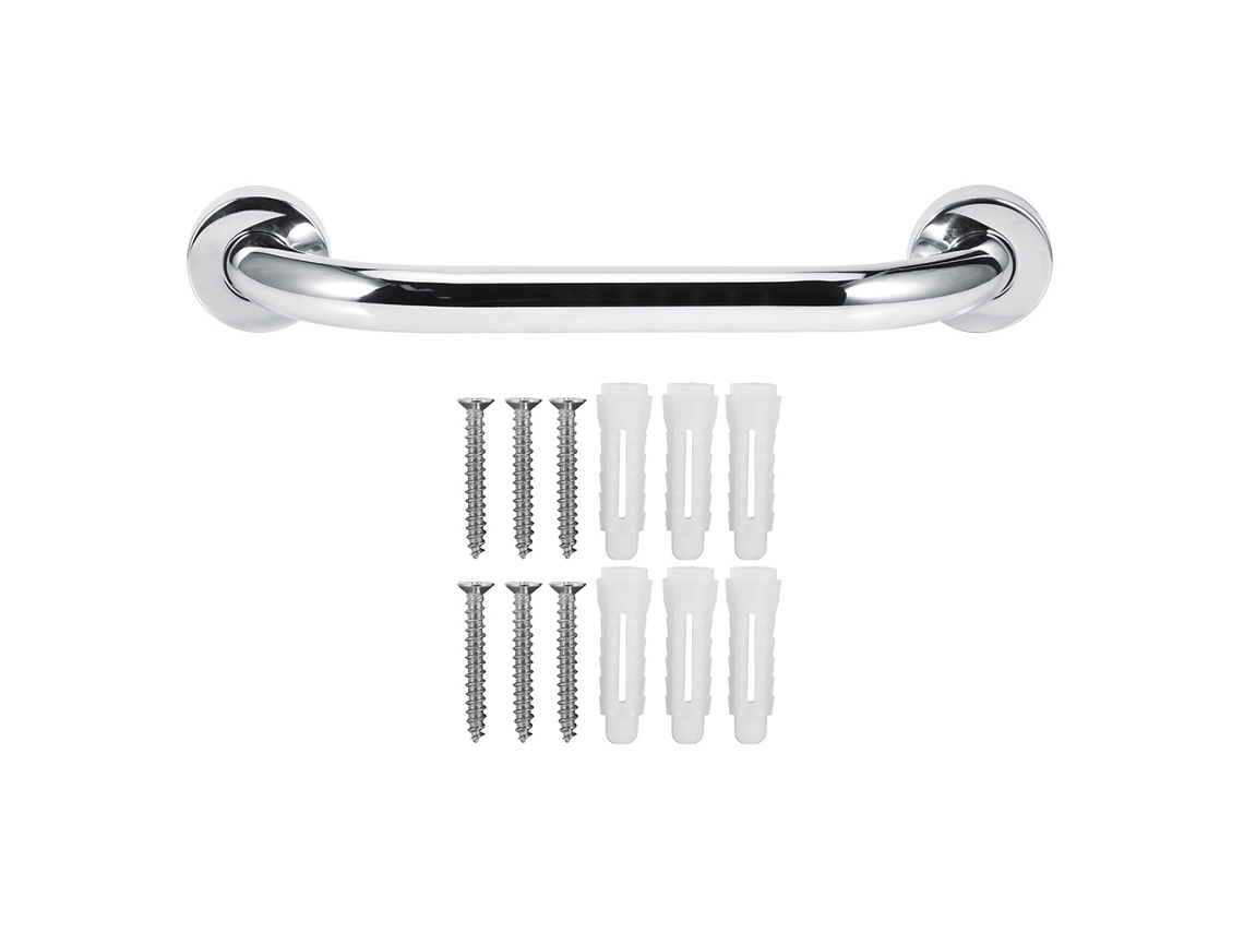 Barra De Apoyo Antideslizante De Acero Inoxidable Para Bañeras, 33 Cm, Apta Para Personas Mayores Y Niños.