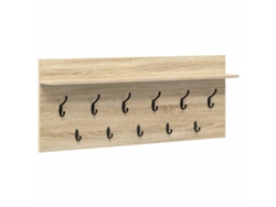 Perchero de pared de roble Sonoma 100 x 40 x 12 cm MAISON EXCLUSIVE