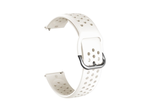 Correa de Silicona 22mm orificios redondos transpirables con pasador de liberación rápida para Samsung Galaxy Watch3 45mm SM-R840/Garmin Vivoactive...