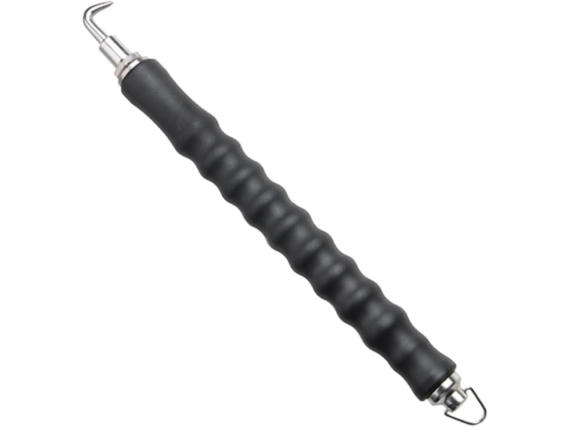 Herramienta Semiautomática Para Atar Refuerzos Con Mango De Goma Negra Resistente.