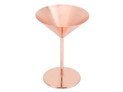 Copa De Vino De Acero Inoxidable 304, Color Oro Rosa, Para Champán Y Cócteles, 200 Ml.