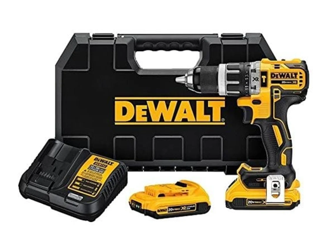 Taladro percutor DeWalt DCD796D2 de 18 V y 2,0 Ah