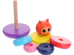 Juguete De Plástico Rosa Para Bebés, Bloques De Construcción Educativos Para Niños Y Niñas
