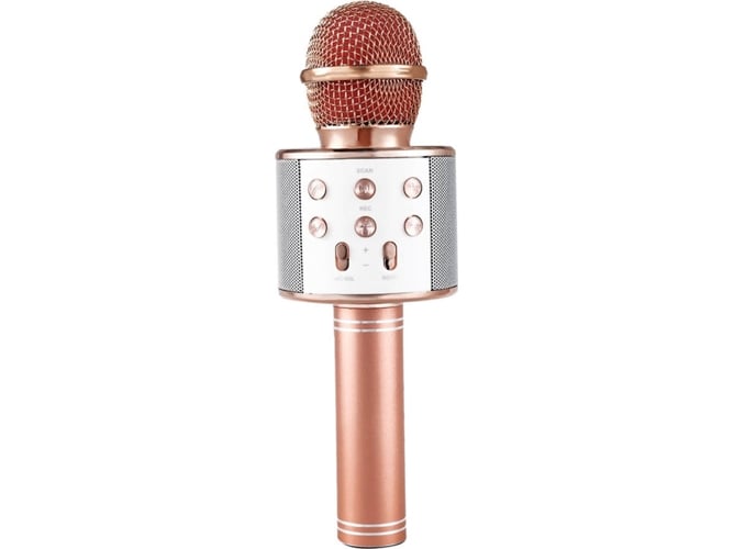 Micrófono KLACK Inalámbrico (Rosa - Plástico)