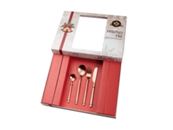 Conjunto De Cubiertos De Acero Inoxidable De 24 Piezas Cubiertos Multiusos Para Casa Y Cocina Gusshious Oro Rosa