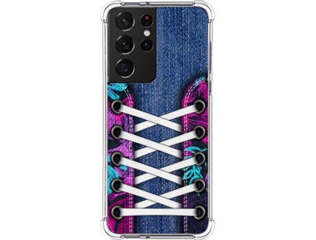 Carcasa Samsung Galaxy S21 Ultra 5G TUMUNDOSMARTPHONE Dibujos Antigolpes Multicolor