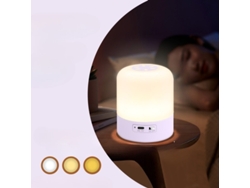 Luz Nocturna Portátil Para Bebés, Luz De 3 Colores, Batería Recargable De 1200 Mah, Color Morado. Siurn