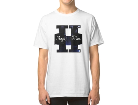 Camiseta ROCKINSTONE Best Of Music Group Boyz Ii LOGO1 Genre Rb Algodón para Hombre (S)