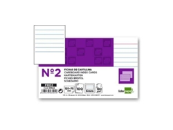 Fichas Em Cartolina, Emb. Com 100, 75X125 Mm, Pautado