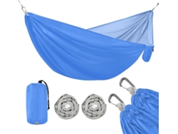 Hamacas De Camping Green Planes Nailon Transpirable Resistente Acampar