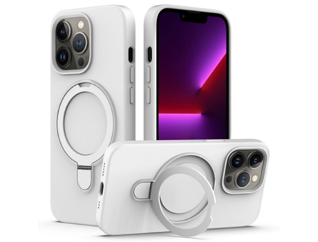 Funda Mobile Phone Cases Magsafe Liquid With Ring para iPhone 13 Pro Silicona