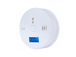 Detector De Monóxido De Carbono A Batería, Dispositivo De Detección Rápida Y Precisa Con Alarma Potente Y Sensor Electroquímico Avanzado De Co, Ideal