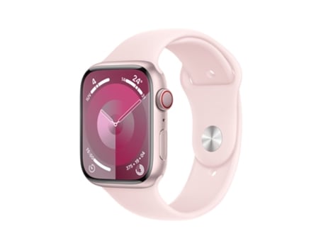 APPLE Watch Series 9 45 mm Digital 396 x 484 Pixeles Pantalla táctil 4G Rosa Wifi GPS (satélite)