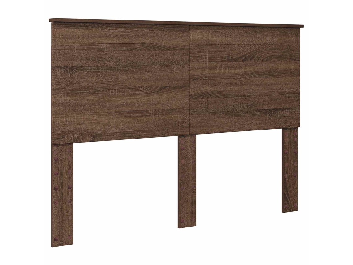 Maison Exclusive - Cabecero Con Cabecera Roble Marrón 160 Cm Madera Contrachapada